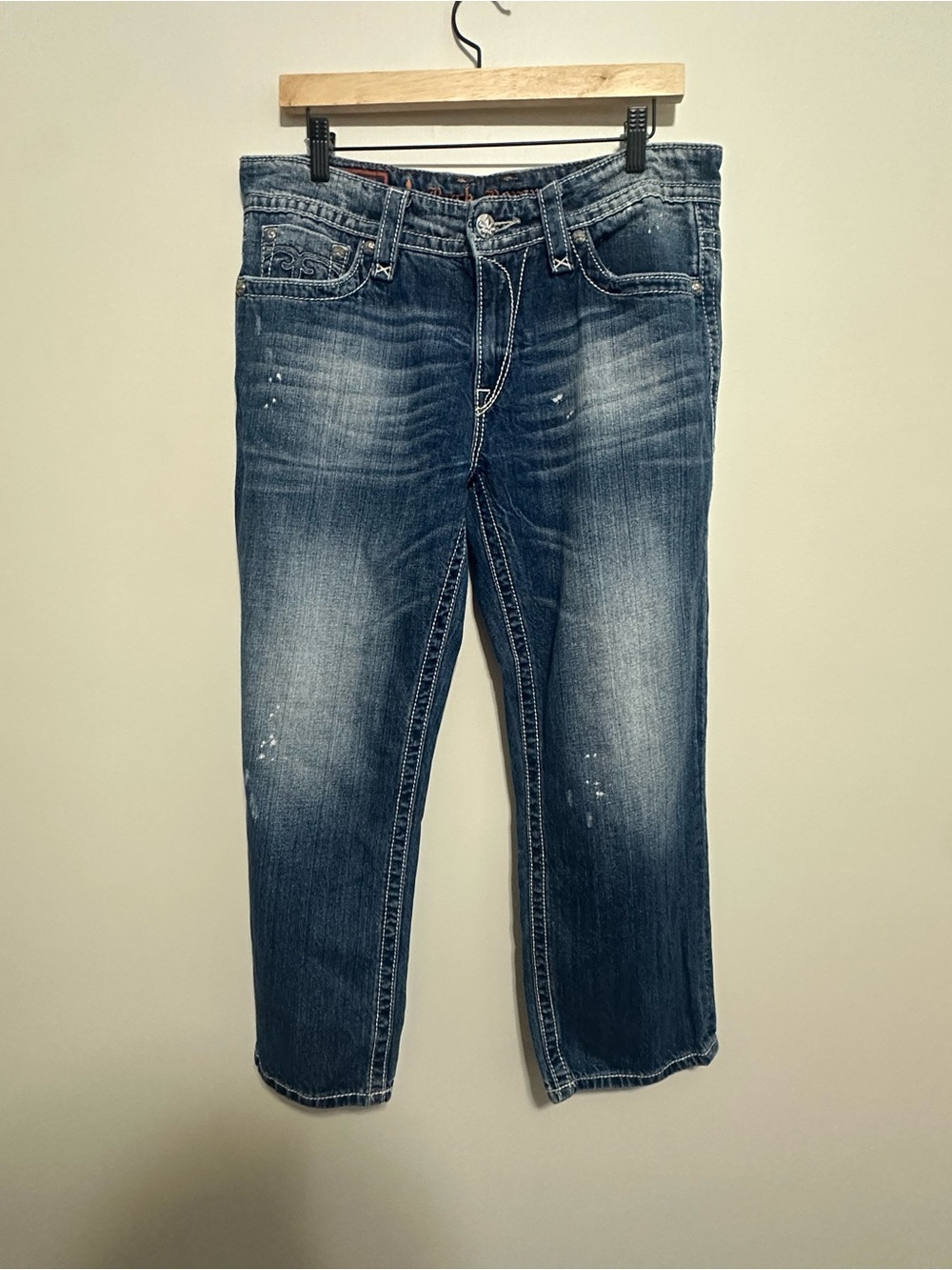 Rock Revival White Wash Jeans